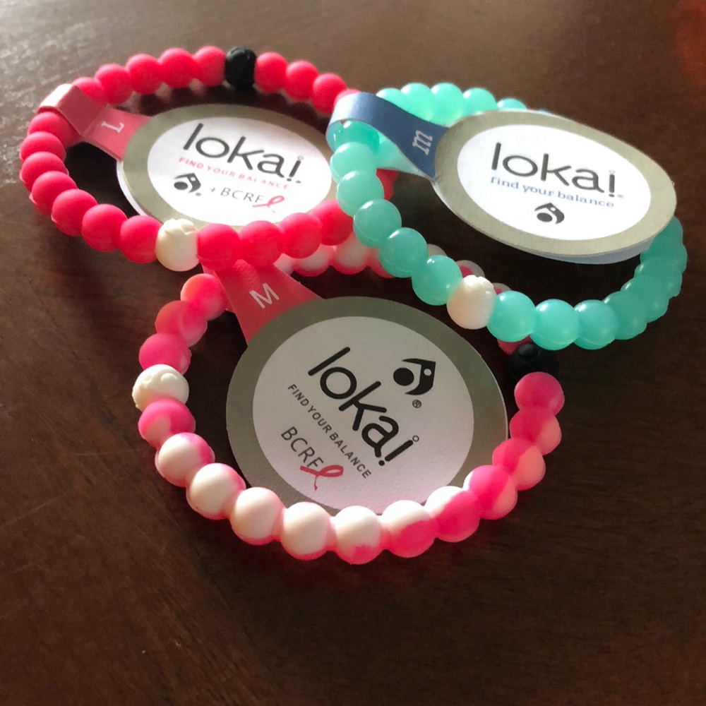 Set of 3 Lokai bracelets